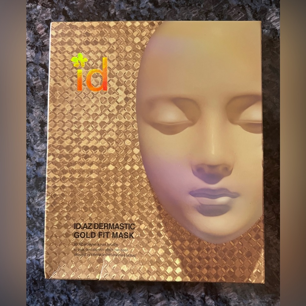ID.AZ Dermastic Gold-Fit Mask 4 Pack